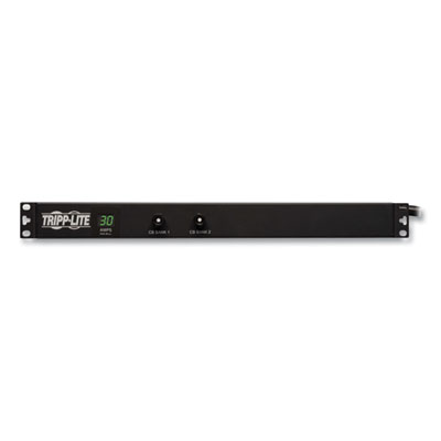 Tripp Lite 12-Outlet 2.9kW Single-Phase Local Metered PDU, 15 ft Cord, Black, Ships in 7-10 Business Days (TRPPDUMH30)