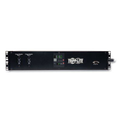 Tripp Lite 19-Outlet 5.8kW Single-Phase Local Metered Automatic Transfer Switch PDU, 10 ft Cord, Black, Ships in 7-10 Business Days (TRPPDUMH30HVAT)