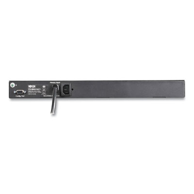 Tripp Lite Eight-Outlet 1.44kW 120V Single-Phase ATS/Monitored PDU, 12 ft Cord, Black, Ships in 7-10 Business Days (PDUMNH15AT1)
