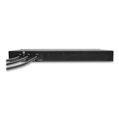 Tripp Lite One-Outlet 3.8kW Single-Phase Monitored Automatic Transfer Switch PDU, 10 ft Cord, Black, Ships in 7-10 Business Days (PDUMNH20HVAT)
