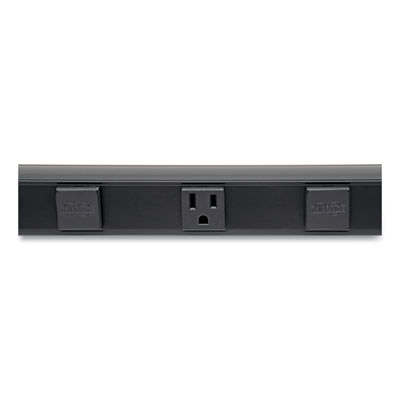 Tripp Lite Four-Outlet 1,800W Power Strip, 6 ft Cord, Black, Ships in 7-10 Business Days (PS2404RA06B)