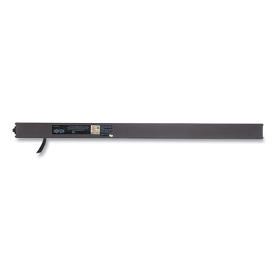 Tripp Lite Eight-Outlet 1,800W Vertical Power Strip, 15 ft Cord, Black, Ships in 7-10 Business Days (PS2408B)