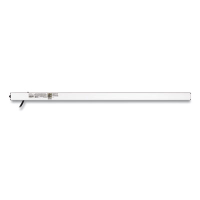 Tripp Lite 12-Outlet 1,800W Right-Angle Outlet Vertical Power Strip, 15 ft Cord, Silver, Ships in 7-10 Business Days (PS3612RA)
