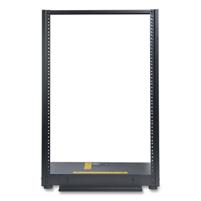 Tripp Lite SmartRack Heavy-Duty 2-Post Open Frame Rack, 16U, 350 lbs Capacity, Black, Ships in 7-10 Business Days (SR2POST16HD)