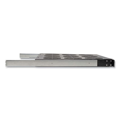 Tripp Lite 9-Fan Tray for 19" Racks, 1U, 864 CFM, Black, Ships in 7-10 Business Days (TRPSRFANTRAY9)