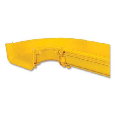 Tripp Lite Toolless Horizontal 90 Degree Elbow for Fiber Routing System, 5", Yellow, Ships in 7-10 Business Days (SRFC5ELBOW)