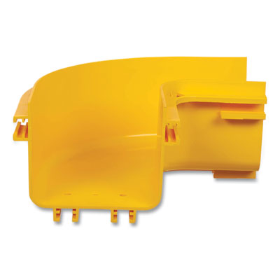 Tripp Lite Toolless Horizontal 90 Degree Elbow for Fiber Routing System, 5", Yellow, Ships in 7-10 Business Days (SRFC5ELBOW)