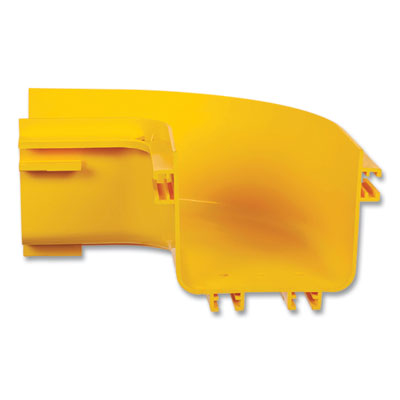 Tripp Lite Toolless Horizontal 90 Degree Elbow for Fiber Routing System, 5", Yellow, Ships in 7-10 Business Days (SRFC5ELBOW)