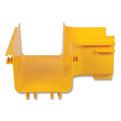 Tripp Lite Toolless Horizontal 90 Degree T-Junction for Fiber Routing System, 5", Yellow, Ships in 7-10 Business Days (SRFC5JUNT)