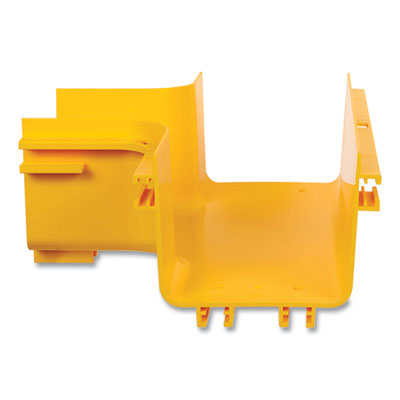 Tripp Lite Toolless Horizontal 90 Degree T-Junction for Fiber Routing System, 5", Yellow, Ships in 7-10 Business Days (SRFC5JUNT)