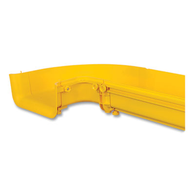 Tripp Lite Toolless Horizontal 90 Degree Elbow for Fiber Routing System, 10", Yellow, Ships in 7-10 Business Days (SRFC10ELBOW)