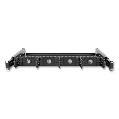 Tripp Lite SmartRack Cantilevered Steel Rack Shelf, 1U, 50 lbs Capacity, Black, Ships in 7-10 Business Days (SRWSHELF4P1U)