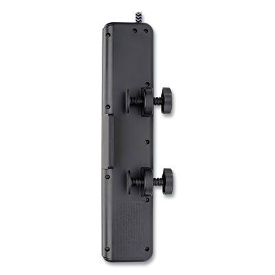 Tripp Lite Safe-IT Six-Outlet Surge Protector, 6 AC Outlets, 8 ft Cord, 2,100 J, Black, Ships in 7-10 Business Days (TLP608DMUAM)