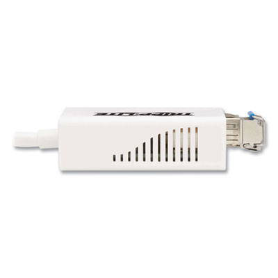 Tripp Lite USB 2.0 to LC Multimode Fiber Optic Ethernet Adapter, White, Ships in 7-10 Business Days (U236MMFLC)