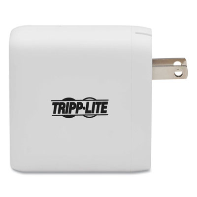 Tripp Lite Dual-Port Compact USB-C Wall Charger, White, Ships in 7-10 Business Days (U280W0268C2G)