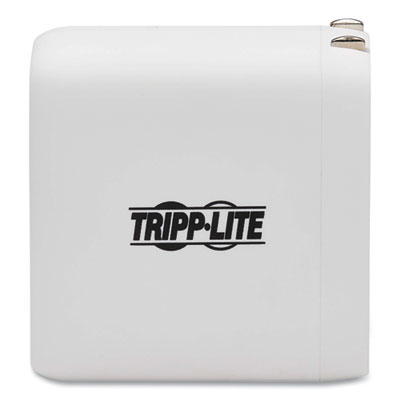 Tripp Lite Dual-Port Compact USB-C Wall Charger, White, Ships in 7-10 Business Days (U280W0268C2G)