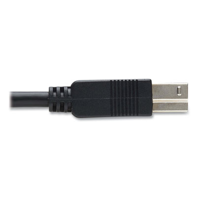 Tripp Lite USB-A to USB-B Active Fiber Optic Cable, 49.2 ft, Black, Ships in 7-10 Business Days (U328F15M)