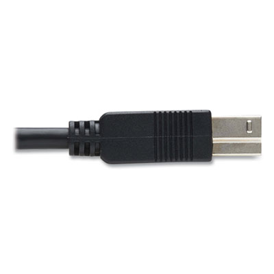 Tripp Lite USB-A to USB-B Active Fiber Optic Cable, 65.6 ft, Black, Ships in 7-10 Business Days (U328F20M)