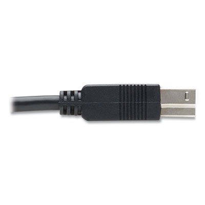 Tripp Lite USB-A to USB-B Active Fiber Optic Cable, 65.6 ft, Black, Ships in 7-10 Business Days (U328F20M)