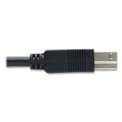 Tripp Lite USB-A to USB-B Active Fiber Optic Cable, 98.4 ft, Black, Ships in 7-10 Business Days (TRPU328F30M)