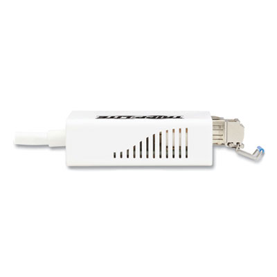 Tripp Lite USB 3.0 to LC Singlemode Fiber Optic Transceiver Ethernet Adapter, White, Ships in 7-10 Business Days (U336SMF1GLC)