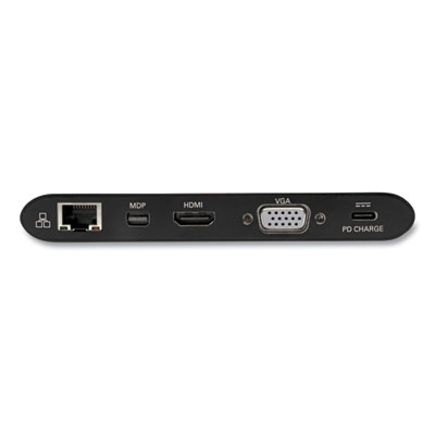 Tripp Lite USB-C Ultra HD Dual Display Dock, and 100 W PD Charging, Black, Ships in 7-10 Business Days (TRPU442DOCK1B)