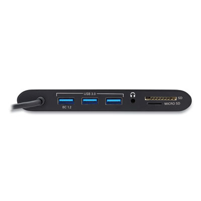 Tripp Lite USB-C Ultra HD Dual Display Dock, and 100 W PD Charging, Black, Ships in 7-10 Business Days (TRPU442DOCK1B)