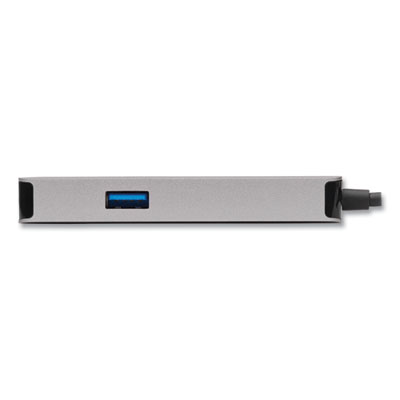 Tripp Lite USB-C HDMI Dual Display Dock, HDMI/RJ45/USB-A 3.0/USB-A 3.0 BC 1.2/USB-C PD Data/Charging/VGA, GY, Ships in 7-10 Bus Days (TRPU442DOCK6GY)