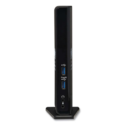 Tripp Lite USB-A/USB-C Dual Display Docking Station, 3.5 mm; HDMI; RJ45; USB A; USB-B, Black, Ships in 7-10 Business Days (U442DOCK22B)