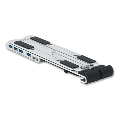 Tripp Lite USB-C Hub with Laptop Stand, 4 Ports, Silver, Ships in 7-10 Business Days (U460ST44AC)