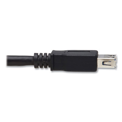 Tripp Lite USB-A Active Extension Repeater Cable, 32.8 ft, Black, Ships in 7-10 Business Days (TRPU33010M1)