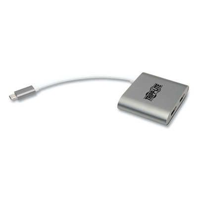 Tripp Lite USB-C to Dual HDMI Adapter, Gray, Ships in 7-10 Business Days (TRPU44406N2HMST)