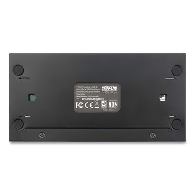 Tripp Lite Industrial-Grade USB 2.0 Hub, 4 Ports, Black, Ships in 7-10 Business Days (U223004IND1)