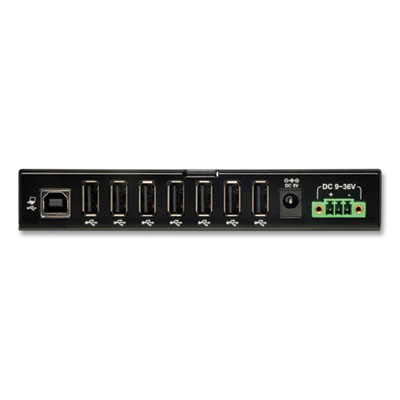 Tripp Lite Industrial-Grade USB 2.0 Hub, 7 Ports, Black, Ships in 7-10 Business Days (U223007IND)