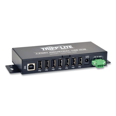 Tripp Lite Industrial-Grade USB 2.0 Hub, 7 Ports, Black, Ships in 7-10 Business Days (U223007IND)