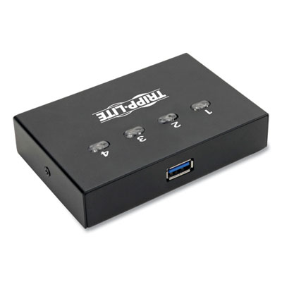 Tripp Lite 4-Port USB 3.0 Peripheral Sharing Switch, Ships in 7-10 Business Days (U359004)