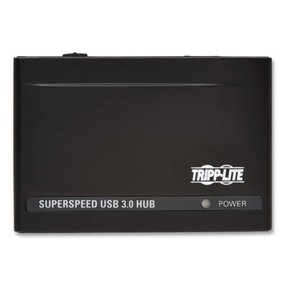 Tripp Lite USB-A Mini Hub, 4 Ports, Black, Ships in 7-10 Business Days (U360004RINT)