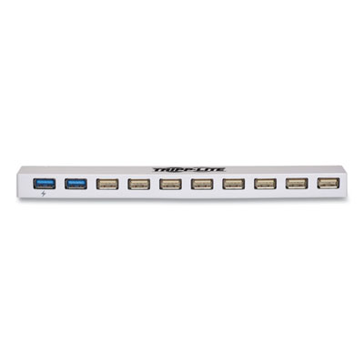 Tripp Lite USB 3.0/USB 2.0 Combo Hub, 10 Ports, White, Ships in 7-10 Business Days (TRPU360010C2X3)