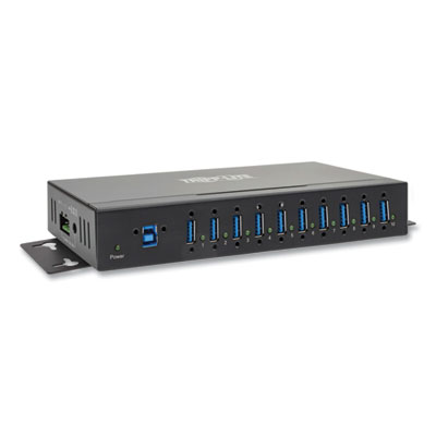 Tripp Lite Industrial-Grade USB 3.0 SuperSpeed Hub, 10 Ports, Black, Ships in 7-10 Business Days (TRPU360010IND)
