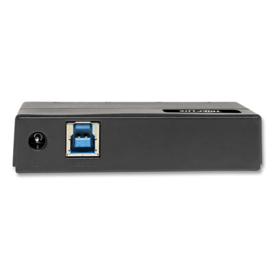 Tripp Lite USB 3.0 SuperSpeed Hub for Data and USB Charging, 4 Ports, Black, Ships in 7-10 Business Days (TRPU3600042F)