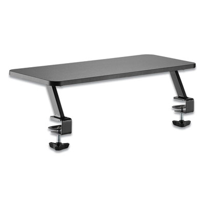 Tripp Lite Safe-IT Clamp-On Monitor Riser with Antimicrobial Protection, 10.2" x 0.6" x 25.6", BK, Supports 44lb, Ships in 7-10 Bus Days (WWSSCOS26AM)