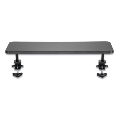Tripp Lite Safe-IT Clamp-On Monitor Riser with Antimicrobial Protection, 10.2" x 0.6" x 25.6", BK, Supports 44lb, Ships in 7-10 Bus Days (WWSSCOS26AM)