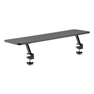 Tripp Lite Safe-IT Clamp-On Monitor Riser with Antimicrobial Protection, 10.2" x 0.6" x 39.4", BK, Supports 44lb, Ships in 7-10 Bus Days (TRPWWSSCOS40AM)