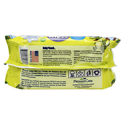  Baby Wipes, Unscented, 7" X 5.9", 80/pk, 24pks/cs, Case Of 24 Packs (82-2803)