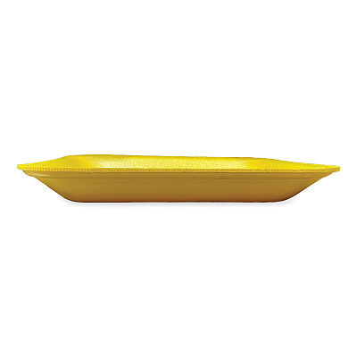 GEN Meat Trays, #8P, 10.8 x 8.82 x 1.5, Yellow, 200/Carton (GEN8PYEL)