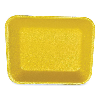GEN Meat Trays, #8P, 10.8 x 8.82 x 1.5, Yellow, 200/Carton (GEN8PYEL)