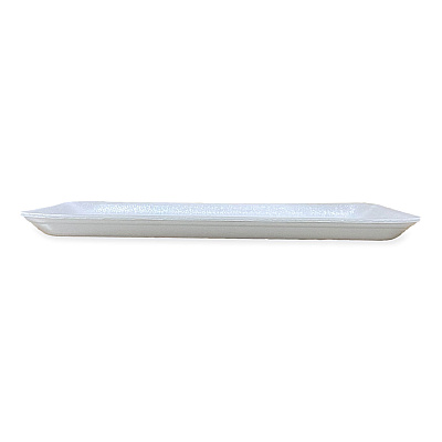 GEN Meat Trays, #1525, 14.5 x 8 x 0.75, White, 250/Carton (GEN1525WH)