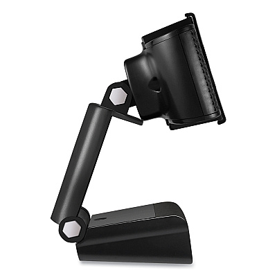 Adesso CyberTrack H5 1080P HD USB AutoFocus Webcam with Microphone, 1920 Pixels x 1080 Pixels, 2.1 Mpixels, Black