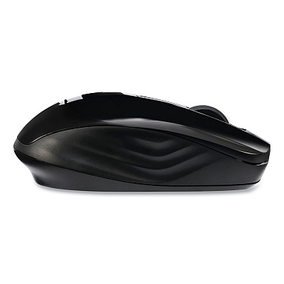 Adesso iMouse S50 Wireless Mini Mouse, 2.4 GHz Frequency/33 ft Wireless Range, Left/Right Hand Use, Black (ADEIMOUSES50B)