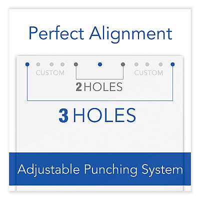 Swingline 12-Sheet LightTouch Desktop Two- to Three-Hole Punch, 9/32" Holes, Black/Silver (SWI74026)